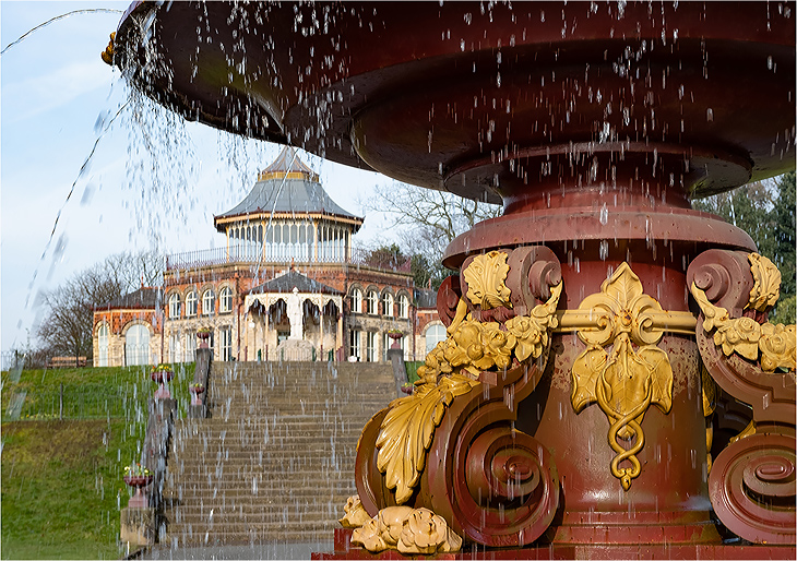 Fountain and Pavilion